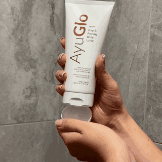 AyuGlo Prep & Prolong Body Lotion