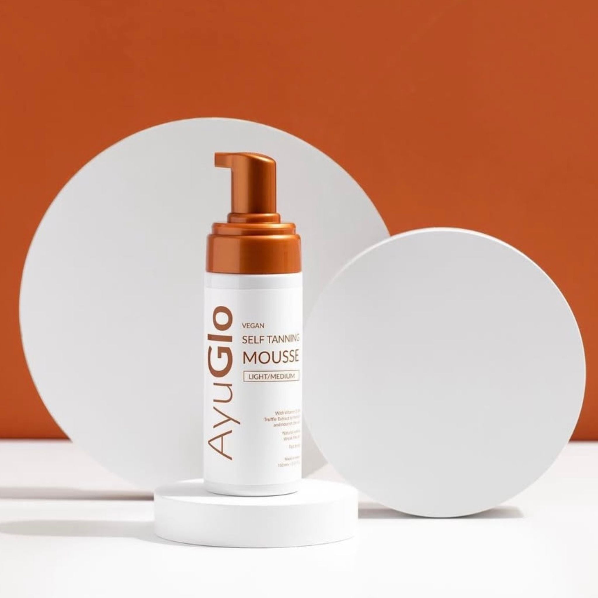 AyuGlo Vegan Self Tanning Mousse