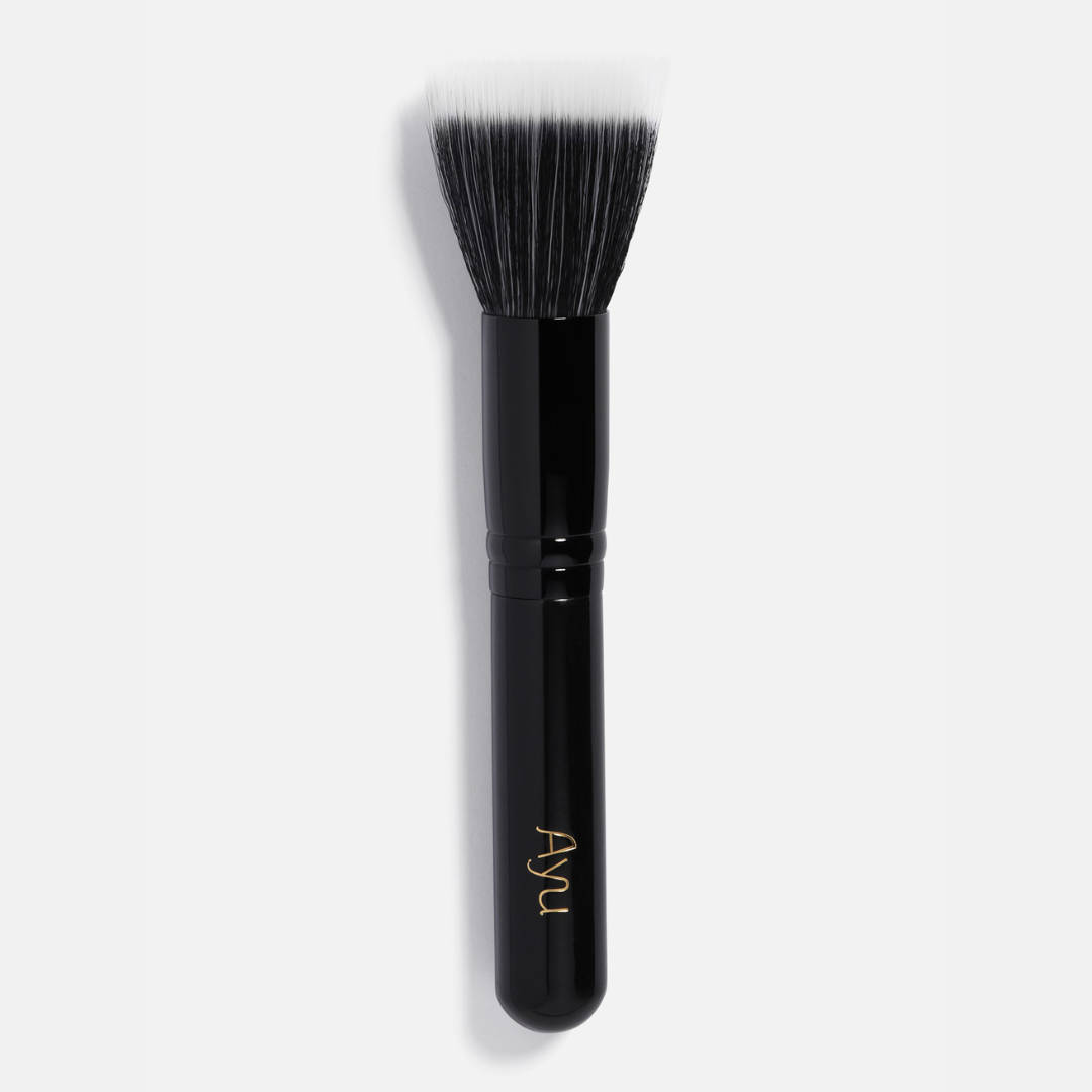 Duo Fibre Face Brush in Black main image 1