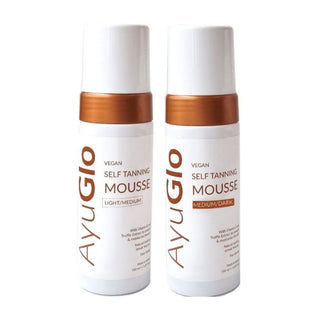 AyuGlo Vegan Self Tanning Mousse