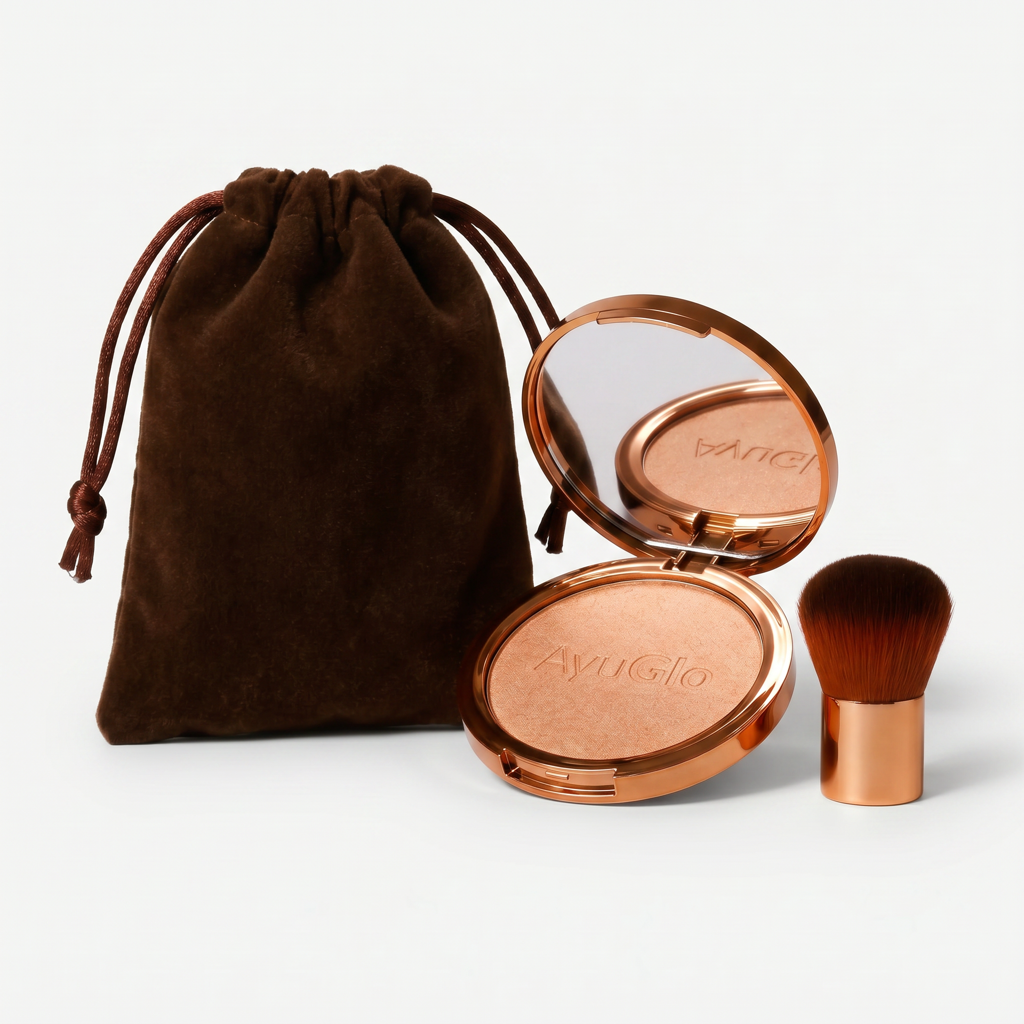 AyuGlo Golden Goddess Bronzer Set