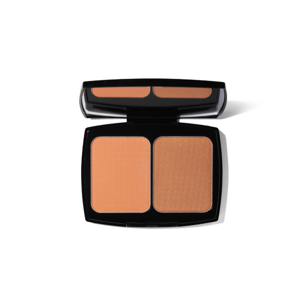 AYU 'Peach Glow' Blush & Bronze Palette