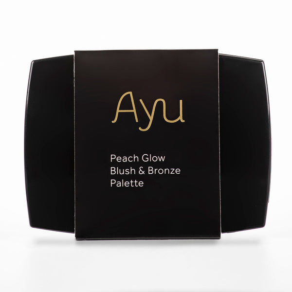 Ayu Peach Glow Blush and Bronze Palette
